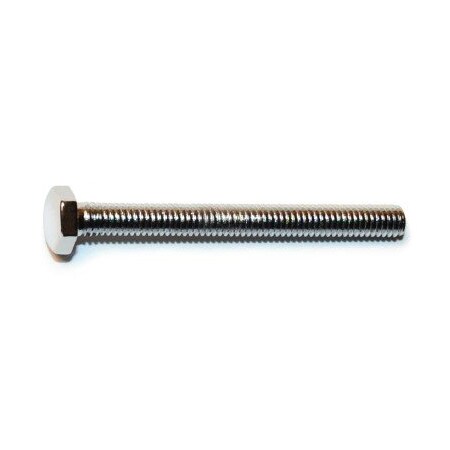 Midwest Fastener Class 8.8, M4-0.70 Hex Head Cap Screw, Chrome Plated Steel, 40 mm L, 10 PK 79966